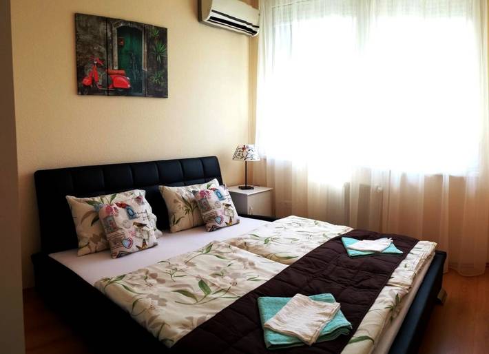 Casa de huéspuedes para 2 personas, con jardín y terraza en Budapest