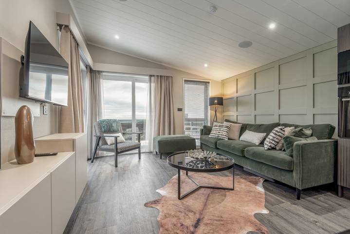 Camping für 4 Personen, mit Balkon und Meerblick sowie Sauna in Schottland - 2