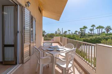Gîte pour 4 personnes, avec balcon à San Lorenzo