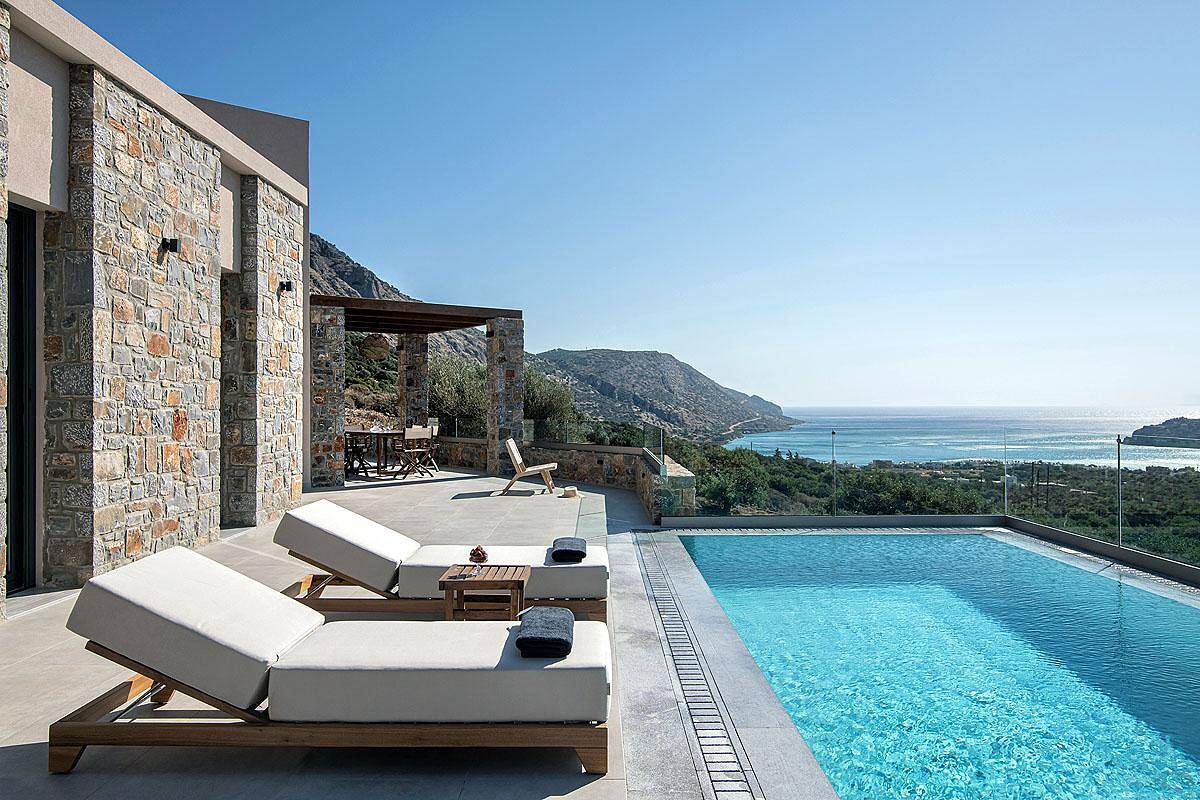 Ninemia Villa Ii in Crete in North Crete