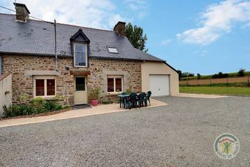 Gîte pour 5 personnes, avec jardin en Bretagne