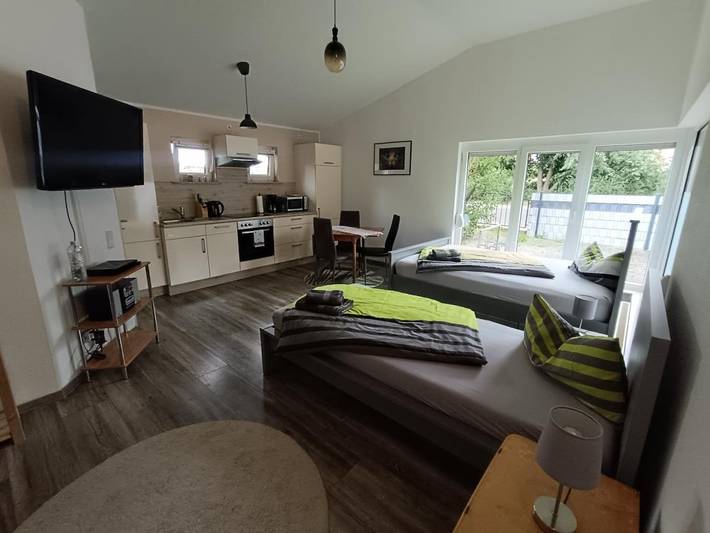 Bungalow für 5 Personen, mit Terrasse