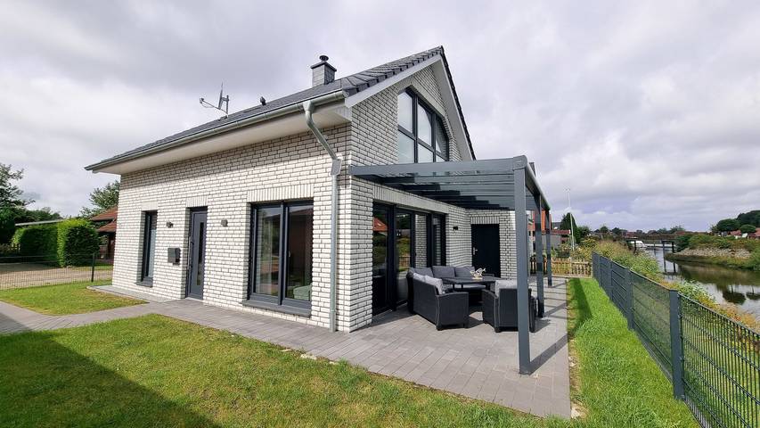Ferienhaus für 6 Personen, mit Garten und Whirlpool sowie Terrasse und Sauna in Walchum - 2