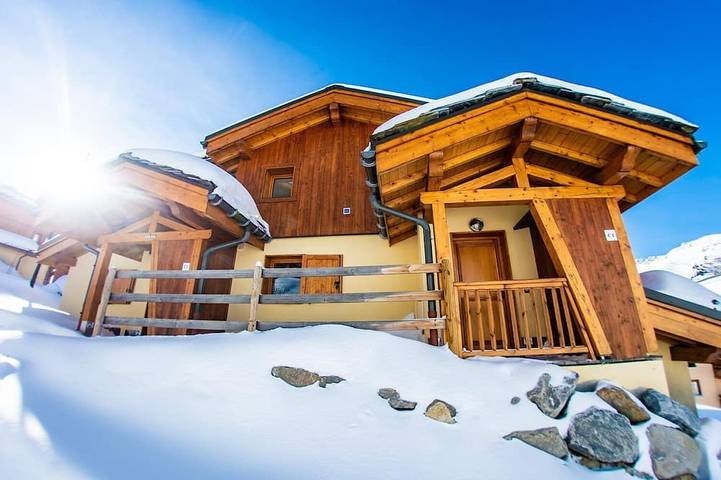 Chalet pour 8 personnes, avec balcon, animaux acceptés à Saint-François-Longchamp