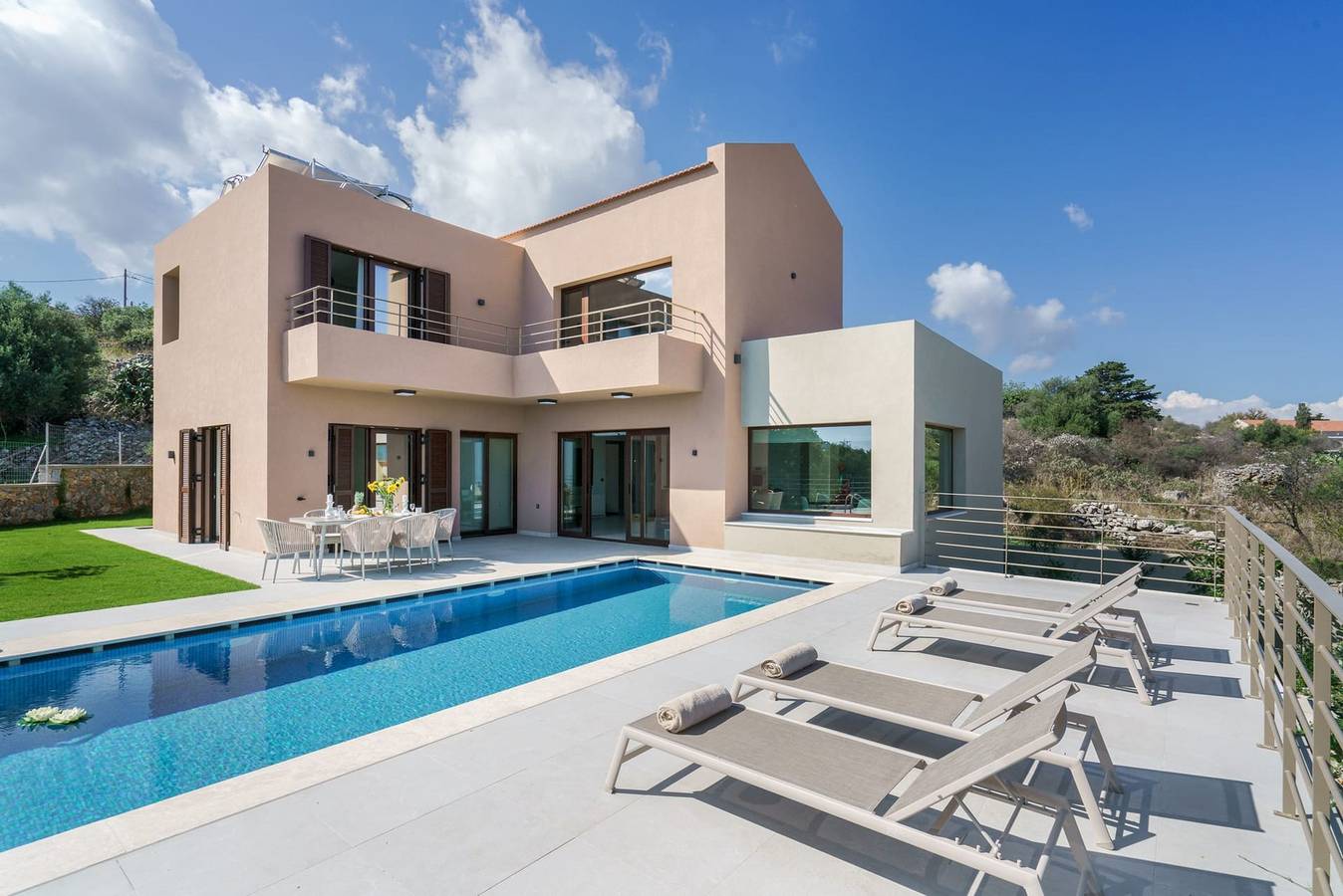 Villa Alya | Luxury, seaview Heated* private pool! in Kefalas, Vamos
