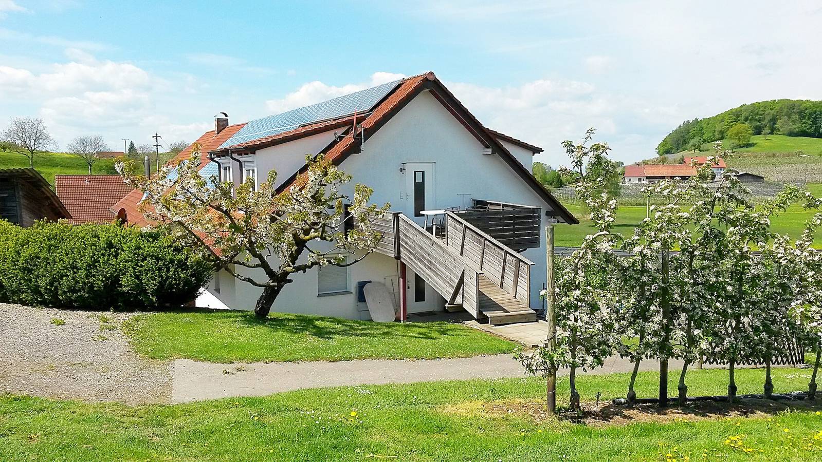 Ganze Ferienwohnung, Ferienhof Büchele - Ferienwohnung 1, 60qm, 2 Schlafzimmer, max. 6 Personen in Kressbronn am Bodensee, Region Bodensee-Oberschwaben