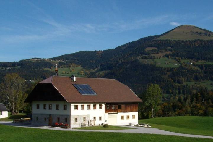 Ferienwohnung für 3 Personen, mit Garten