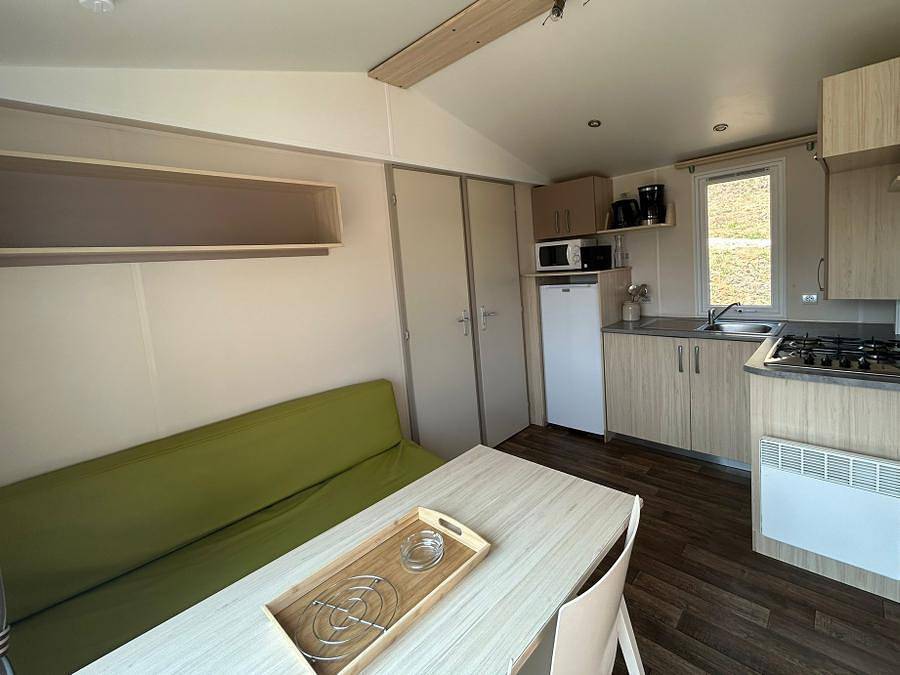 Camping Le Parc des Chênes - Mobile home 4 persons - 2-bedroom air-conditioned mobile home in La Croix-Valmer, Draguignan region