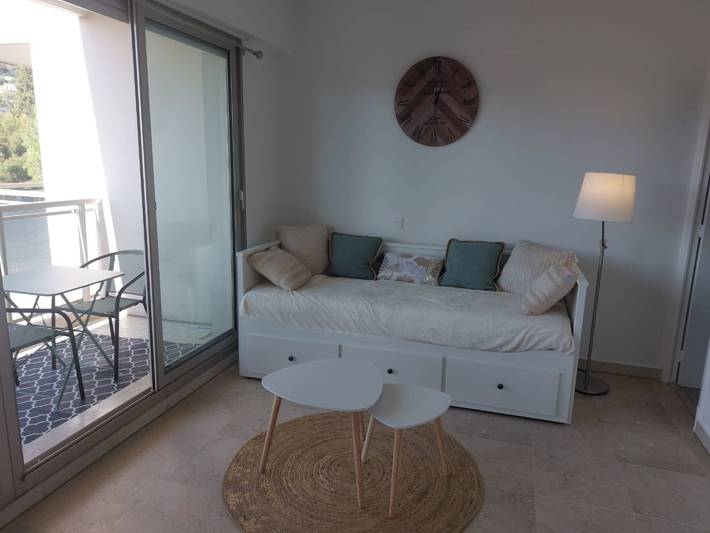Ferienwohnung für 2 Personen, mit Ausblick und Terrasse sowie Garten in Cannes - 3