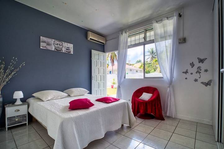 Aline, villa avec piscine et jacuzzi, proche toutes commodités in Le Gosier, Guadeloupe