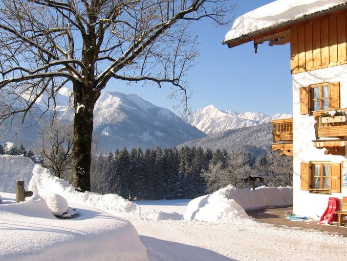 Ferienhaus für 3 Personen, mit Balkon und Terrasse sowie Garten in Fischbachau - 2
