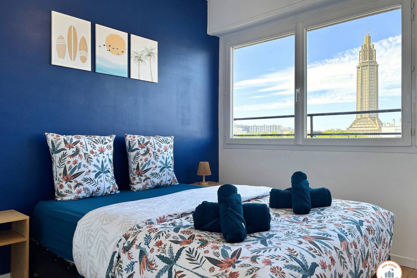 Appartement entier, 💫 Le Saint Joseph - Vue Centre-ville, Parking in Saint-Martin-du-Littoral, Région du Havre