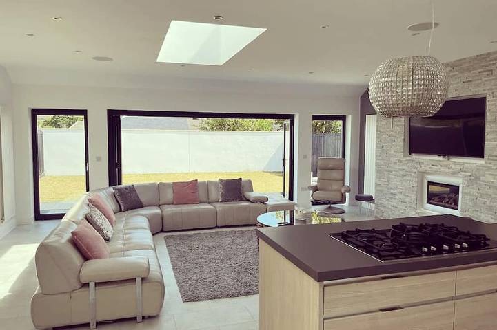 Vacation rental for 8 people, with yard in Scotland