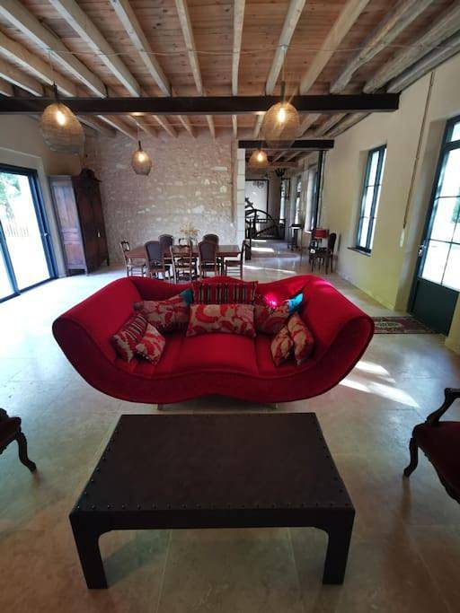 Location de vacances pour 8 personnes, avec vue et jardin à La Vernelle - 2