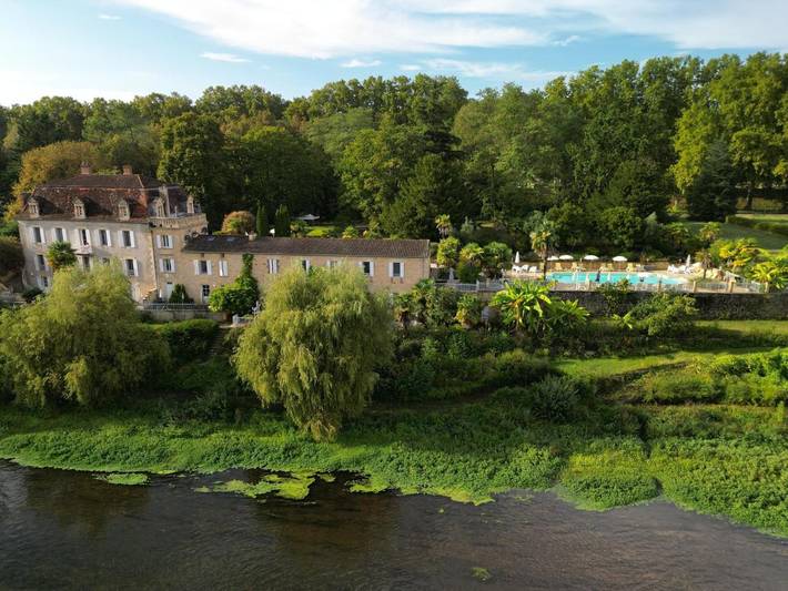 Maison de vacances pour 4 personnes, avec piscine ainsi que vue et jardin
