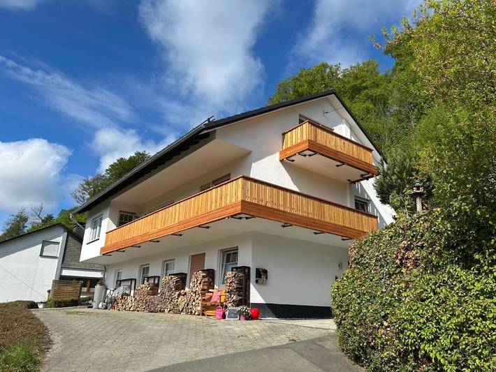 Ferienwohnung für 6 Personen, mit Terrasse und Ausblick
