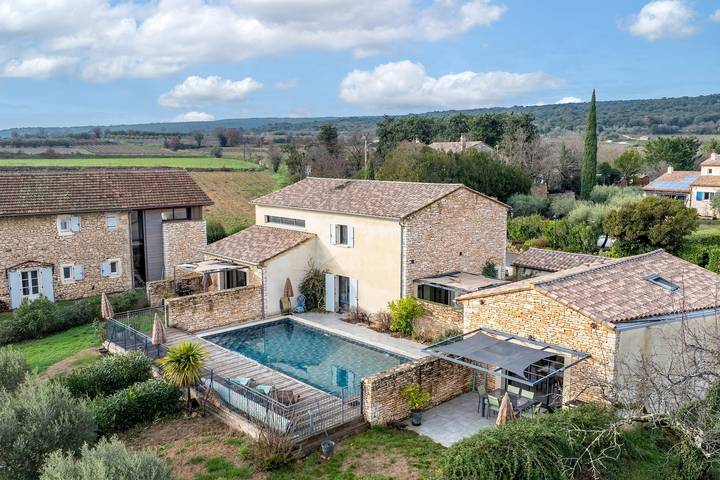 Maison de vacances pour 7 personnes, avec jardin, adapté aux familles dans Gorges de l’Ardèche