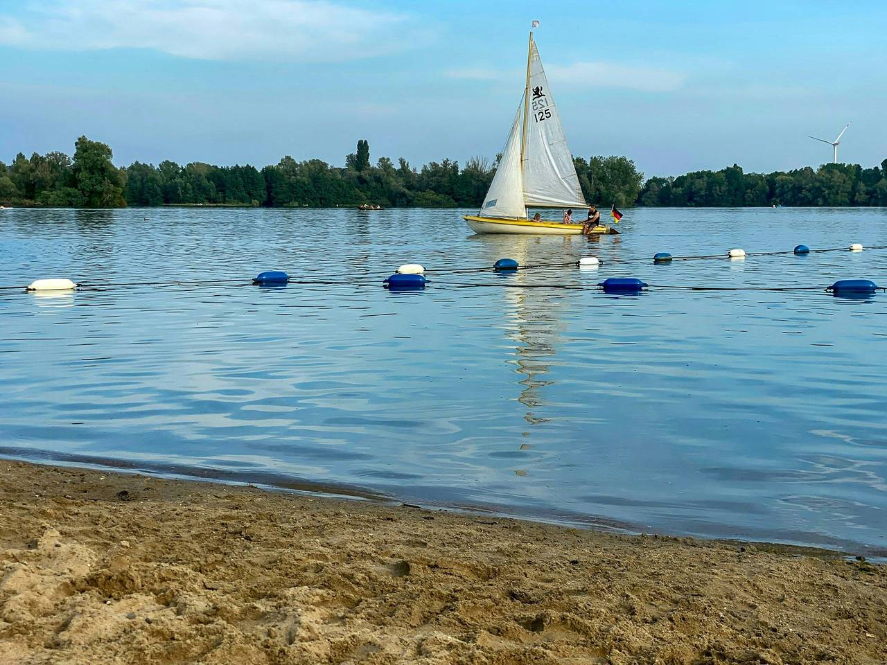 Restaurierte Scheune mit Garten in Seenähe in Kalkar, Niederrhein
