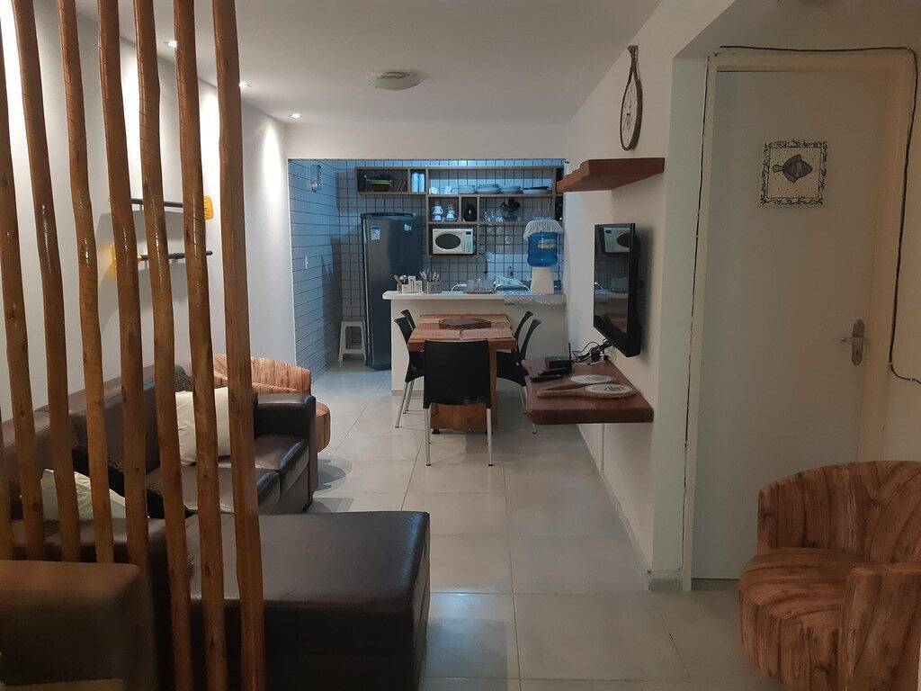 Ganze Wohnung, Flat Top: Pool Und Möbel, direkt am Meer in Maragogi in Maragogi, Alagoas