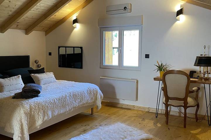 Chalet Perce Neige Eden Spa 5*, (Wellnessbereich und Kino für 2) in Ventron, Regionaler Naturpark Belchen der Vogesen