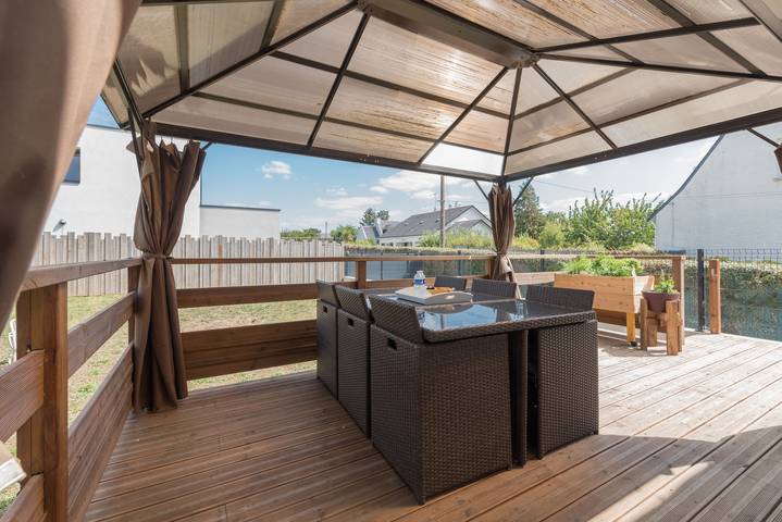 Ferienhaus für 8 Personen mit Terrasse in Saint-Nazaire, Côte d'Amour