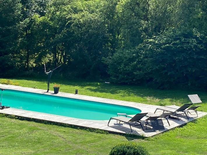Chambre d’hôte pour 4 personnes, avec jardin et vue ainsi que terrasse et piscine dans Francorchamps - 2