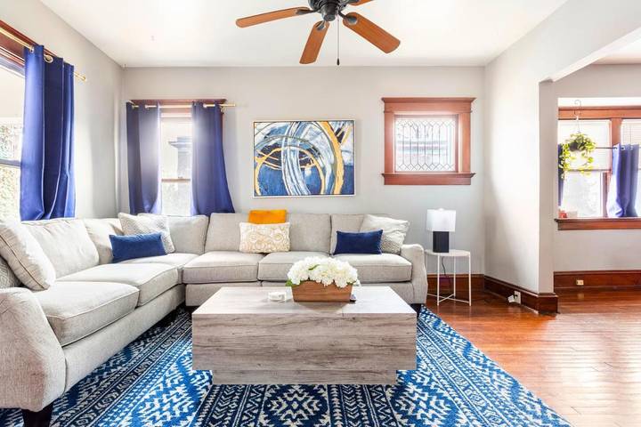 Ferienhaus für 8 Personen, mit Ausblick und Garten - 1