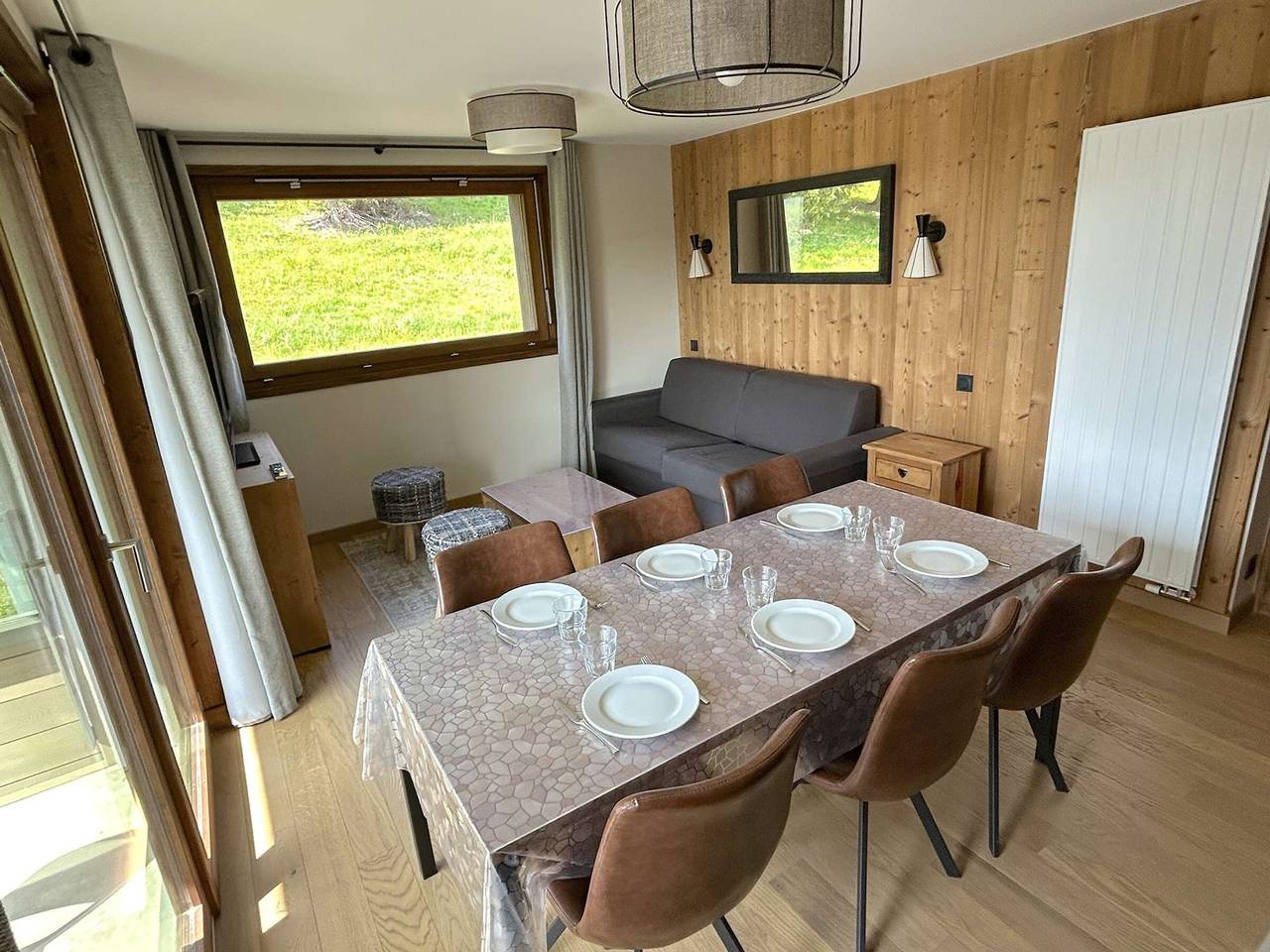 Ganze Wohnung, 3-Zimmer-Wohnung Les Saisies, 2 Schlafzimmer, überdachter Parkplatz in Les Saisies, Albertville und Umgebung