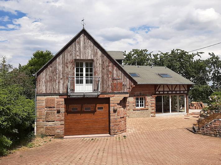 Gîte pour 4 personnes, avec Terrasse et Jardin