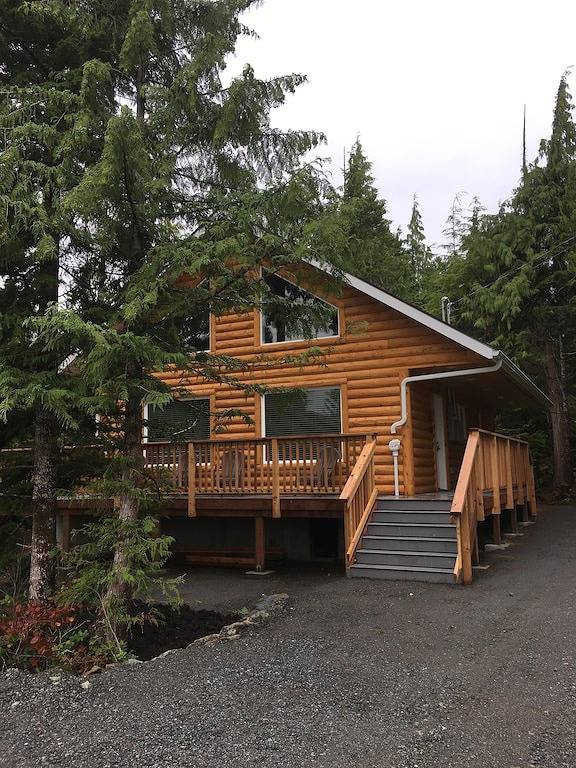 Cabane en bois pour 4 personnes, avec terrasse dans Alaska - 3