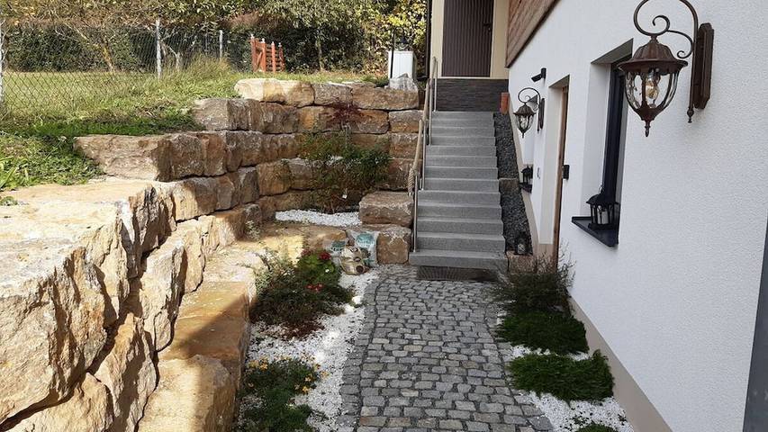 Ferienhaus für 4 Personen, mit Sauna und Terrasse, mit Haustier im Steigerwald - 2