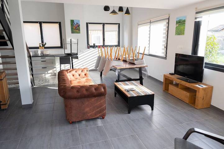 Location de vacances pour 6 personnes, avec piscine et jardin à Saint-Caprais-de-Bordeaux - 2