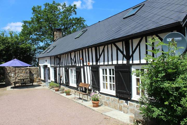 Maison de vacances pour 9 personnes, avec vue et jardin
