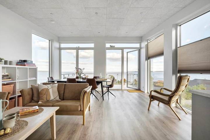 Ferienhaus für 4 Personen, mit Balkon und Terrasse sowie Garten in Mørkholt - 4