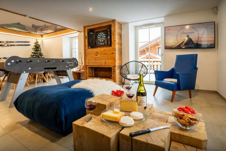 Chalet pour 10 personnes, avec jardin ainsi que sauna et jacuzzi à Gérardmer - 2