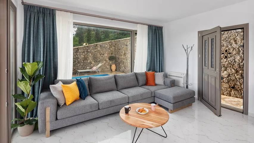 Bungalow für 3 Personen, mit Terrasse und Pool auf Korfu - 4