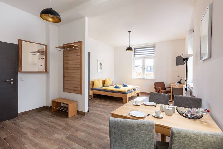Vakantiewoning voor 2 personen, met Tuin en Sauna in Leipzig