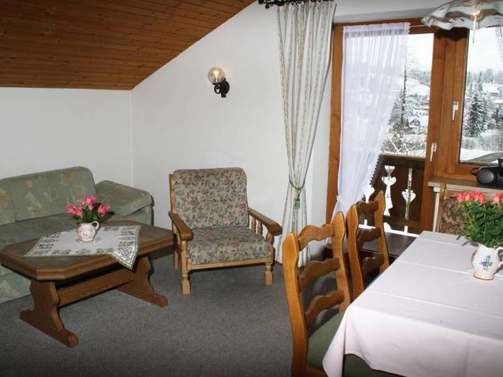 Ferienwohnung für 2 Personen, mit Balkon, kinderfreundlich in Bad Kohlgrub - 4