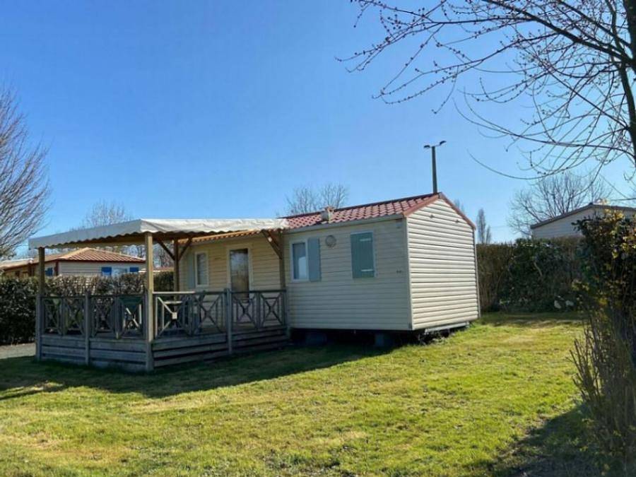 Camping Paradis - De la Motte  - Mobilheim 4 personen - M.Home Komfort 2Ch 27M2 in Vendrennes, La Roche-sur-Yon und Umgebung