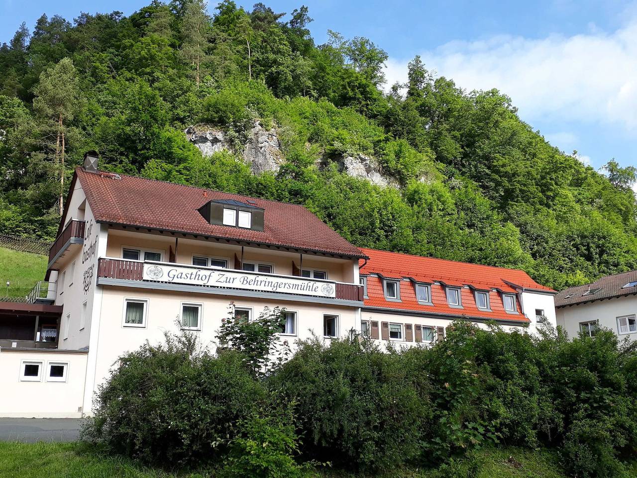 Gasthof zur Behringersmühle - Doppelzimmer in Gößweinstein, Frankenalb