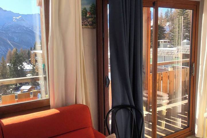 Ganze Wohnung, Logement 6 Pers sur les Pistes de Skis vue Panoramique in Orcières, Nationalpark Écrins