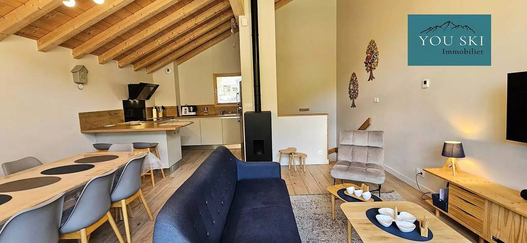 Chalet pour 8 personnes, avec vue et balcon à Saint-Sorlin-d'Arves