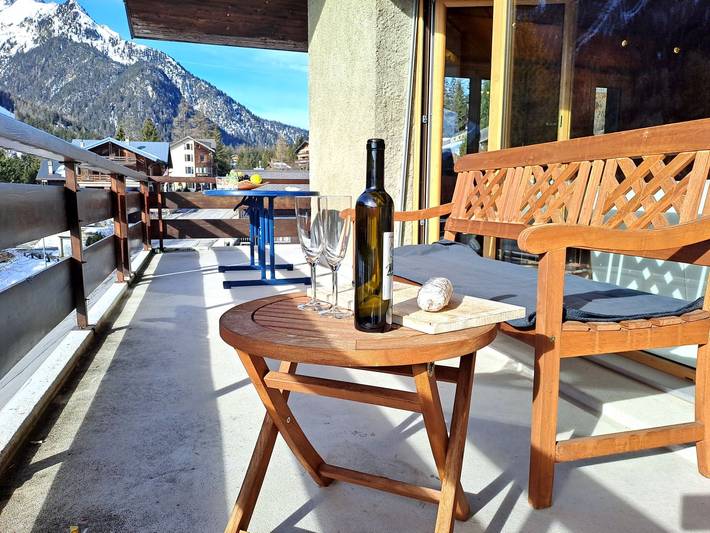 Gîte pour 4 personnes, avec vue sur le lac et balcon à Orsières - 3