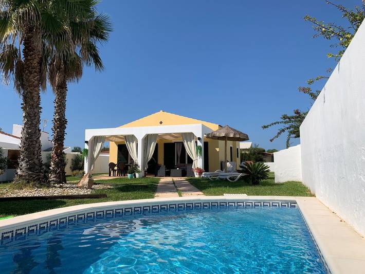 Vakantiehuis voor 6 personen, met Tuin op Menorca