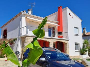 Gîte pour 6 personnes, avec jardin et balcon à Le Crès