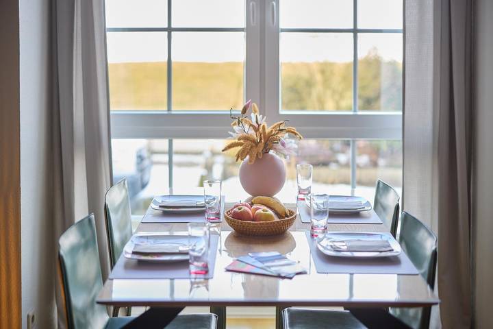Appartement entier, Ferienwohnung 7 im Haus Robbenplate in Cuxhaven Duhnen - 400 Meter zum Meer, Südbalkon - ausgestattet für bis zu 4 Personen  in Duhnen, Cuxhaven