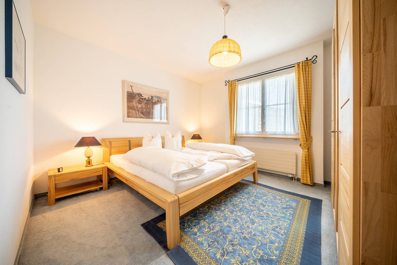 Ganze Wohnung, 8001 Gemütliche 2,5-Zimmer-Wohnung mit wunderschönem Ausblick Richtung Scuol in Vulpera, Tarasp