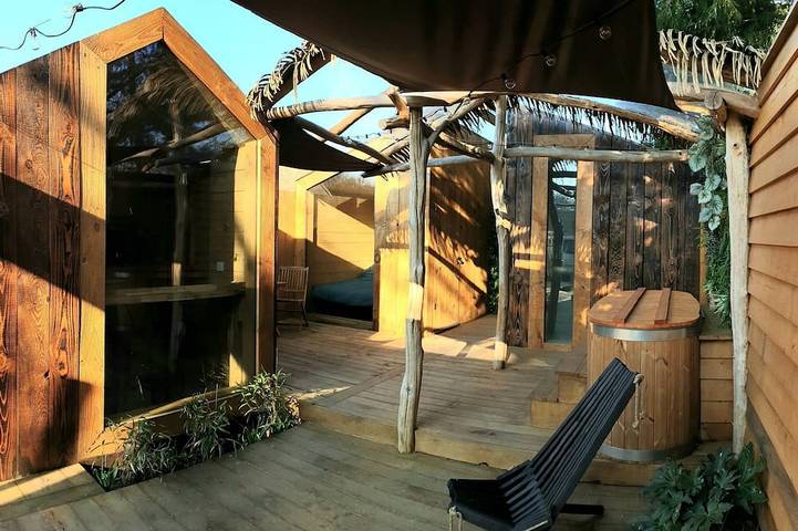 Gîte pour 2 personnes, avec Terrasse