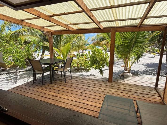 Hôtel pour 4 personnes, avec jardin ainsi que vue et terrasse dans Tikehau - 2