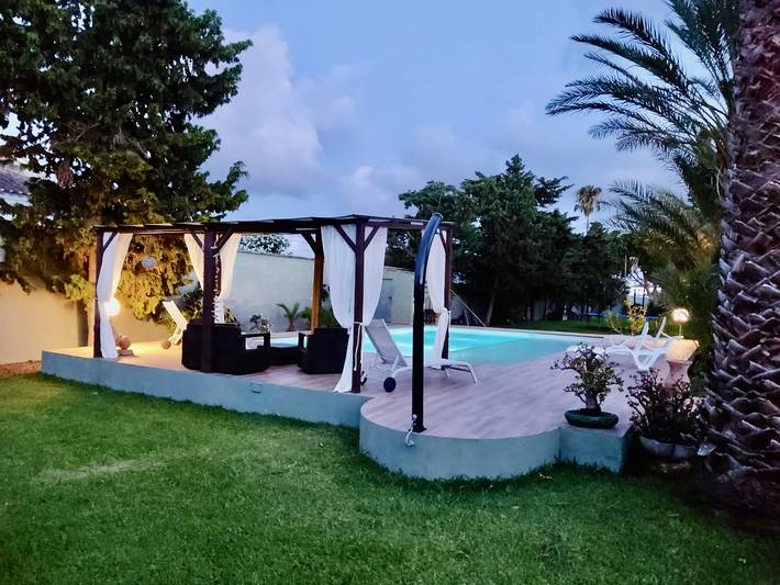 Chalet para 9 personas, con jardín además de piscina y terraza en Provincia de Cádiz - 4